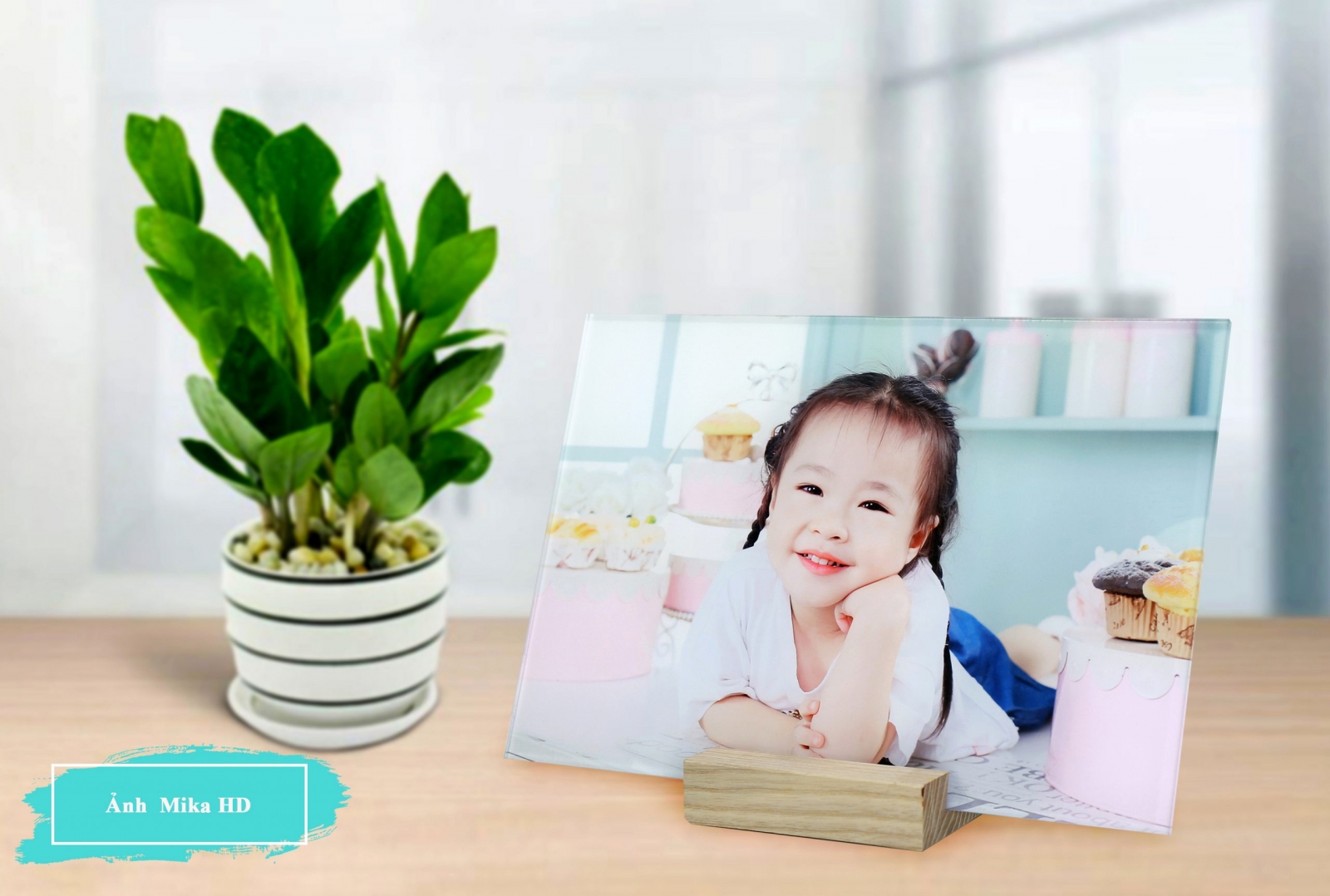 Ứng dụng thực tế của ảnh mica để bàn
