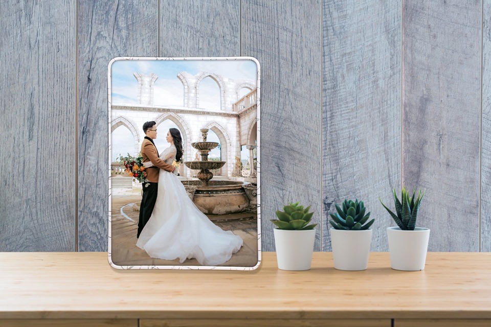 Ưu điểm vượt trội của ảnh mica để bàn