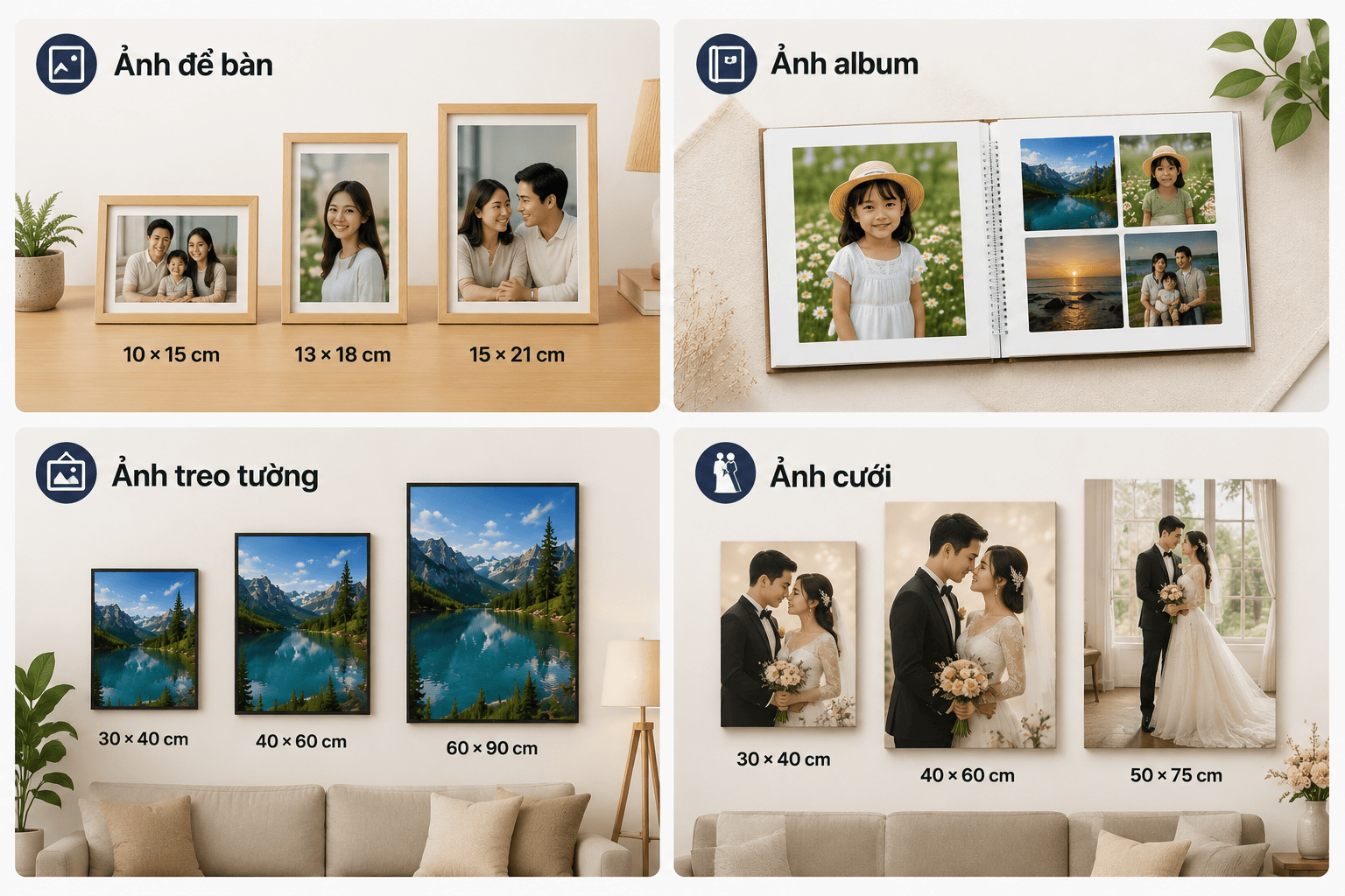 Cách chọn kích thước ảnh theo mục đích sử dụng