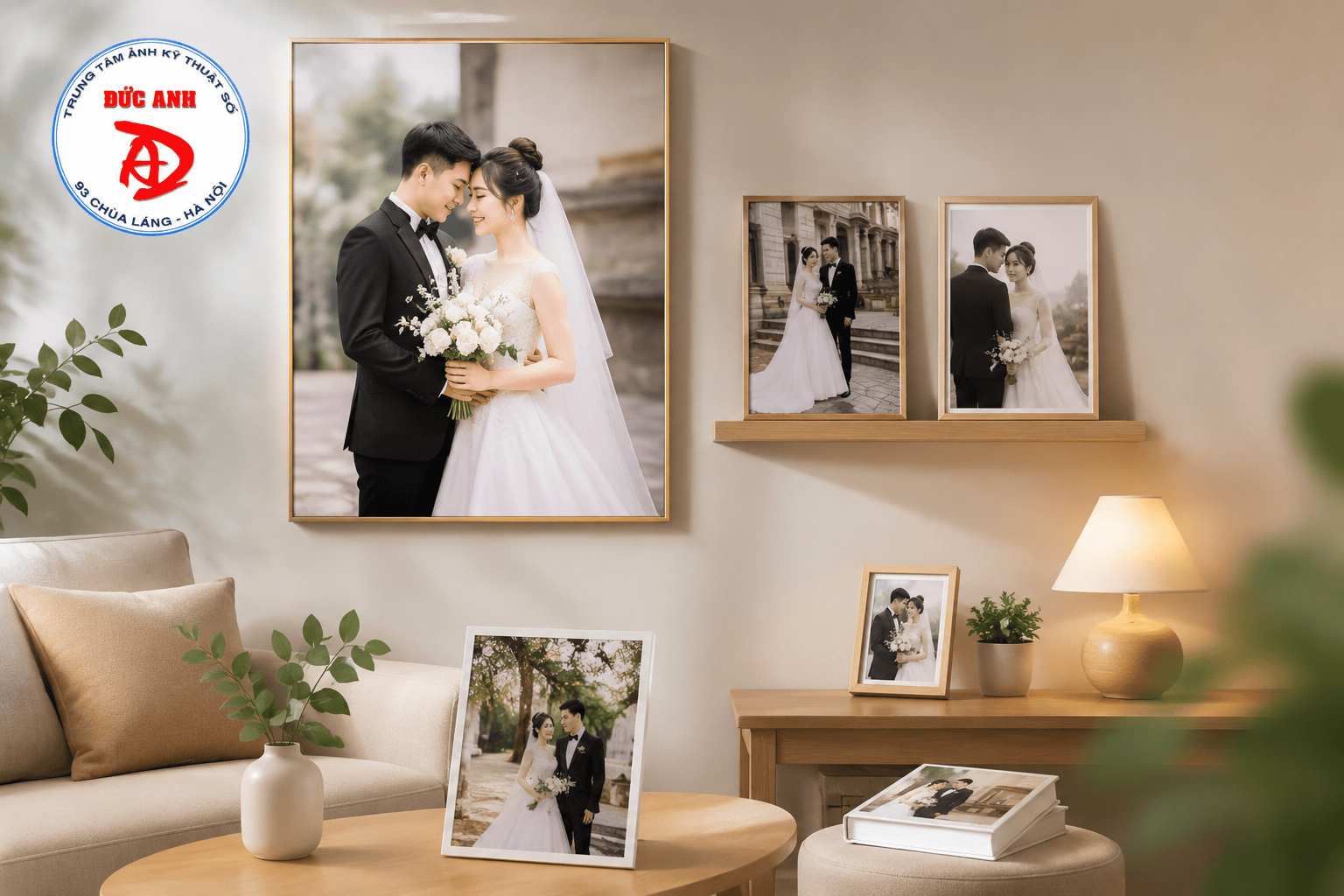 Vì sao cần lựa chọn đúng kích thước ảnh cưới?